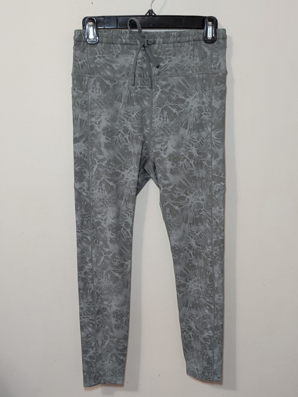 Zyia Active Sage Hendrix Pocket Luxe Leggings Green Gray Gym NEW Womens Size 6-8